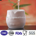 Elegant white small fine chinese water cup